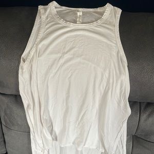 White Lululemon Tanktop